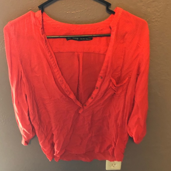Zara Tops - V neck blouse Zara Tops - V neck blouse